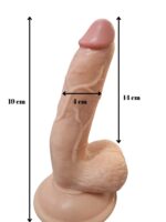 Gerçekci Titreşimli Kumandalı Realistik Vantuzlu Vibratör 19 cm - Image 2