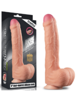 11 İnç Dual Layer Platinum Silicone Cock