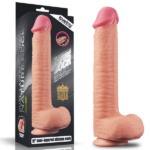 12 İnç Dual Layered Platinum Silicone Cock Dildo