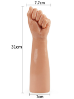 12 İnç Yumruk King Size Realistic Bitch Fist - Görsel 4