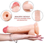19CM Gerçekçi Ten Rengi Dildo Penis - Görsel 2