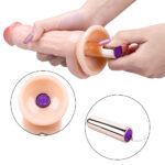 19CM Gerçekçi Ten Rengi Dildo Penis - Görsel 3