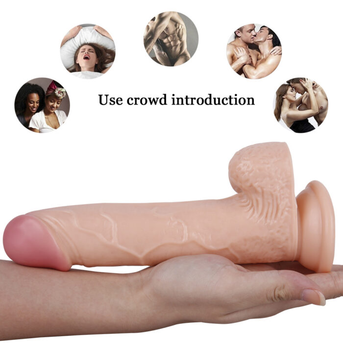 20CM Gerçekçi Dildo Penis - Görsel 4