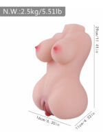2.5 kg mini yarım vücut manken - Image 4