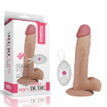 9 İnç The Ultra Soft Dude Vibrating Realistik Vibratör