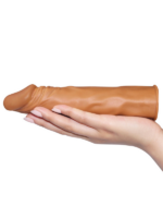Add 2" Pleasure X Tender Penis Sleeve Brown - Görsel 2