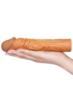 Add 2" Pleasure X Tender Penis Sleeve Brown - Görsel 2