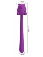 Cute Bear Flirting Stick Modern Vibratör - Görsel 2