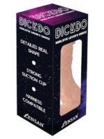 Dickdo Gerçekçi Eğik Dildo Penis 18cm - Görsel 2