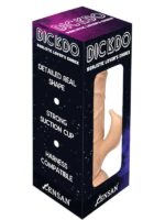 Dickdo Gerçekçi Klitoris Uyarıcılı Dildo Penis 20cm - Görsel 2