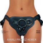 Forjin Ayarlanabilir 3 Halkalı Belden Bağlama Kemeri Siyah