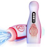 FoxShow M50 – Vakumlu ve Titreşimli Şarjlı Oral Mastürbatör | 7 Fonksiyon | Su Geçirmez | USB Şarjlı