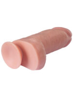 Gerçekçi Tasarımlı Geniş Çaplı Silikon Dildo 24,5 cm - Görsel 5