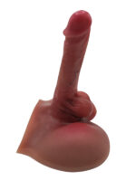 Gerçekçi Yarım Vücut Dildo Mastürbatör 19 CM - Görsel 2