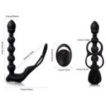 Isıtmalı Penis Halkalı Anal Prostat Vibratör