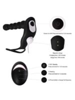 Isıtmalı Penis Halkalı Anal Prostat Vibratör - Image 3