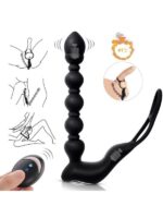Isıtmalı Penis Halkalı Anal Prostat Vibratör - Image 4