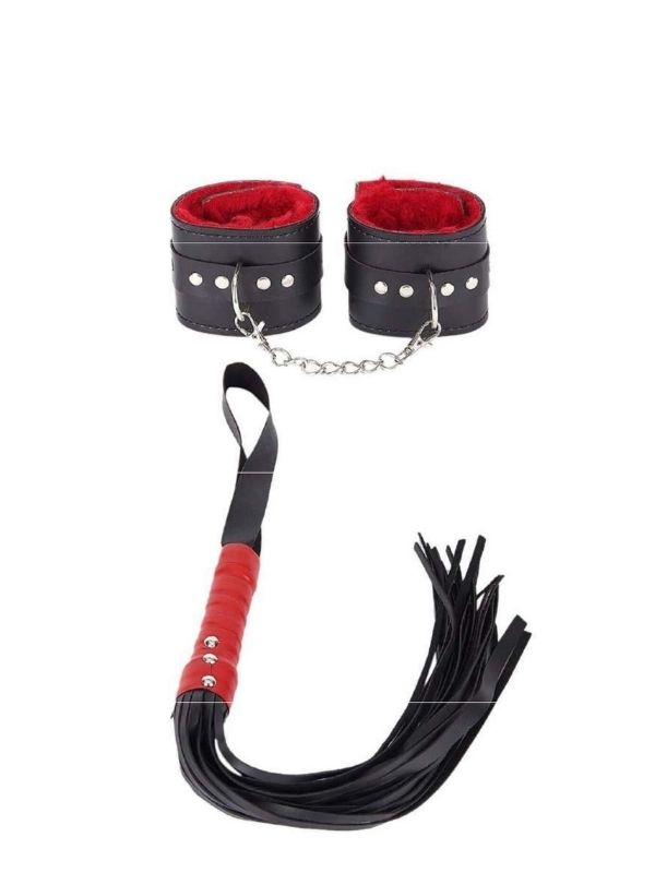 gizlipaketim-kelepce-kirbac-set-234218-1 Kelepçe Kırbaç Set - Görsel 1