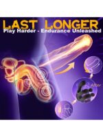 LongZ-Black – Erkekler için 10 Modlu Titreşimli ve 10 Modlu Sıkma Fonksiyonlu Mastürbatör - Görsel 3