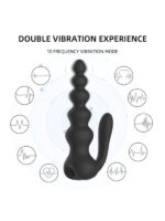 Neue 10 Fonksiyonlu Titreşimli Anal Boncuklu Plug – Kablosuz Kumandalı - Image 4