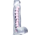Paret Kıkırdaklı Jel Dildo 18 cm