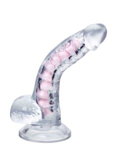 Paret Kıkırdaklı Jel Dildo 18 cm - Image 2
