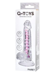 Paret Kıkırdaklı Jel Dildo 18 cm - Image 3
