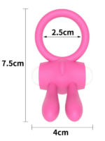 Power Clit Silicone Cockring Penis Halkası - Görsel 5