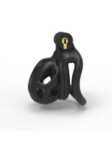 Siyah Ayarlanabilir Metal Penis Kafesi M Beden - Image 2