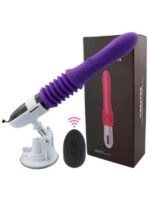 Telescopic Uzaktan Kumandalı Seks Makinesi Vibratörü - Görsel 2