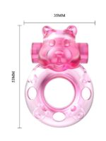 Titreşimli Penis Halkası Sweet Bear - Görsel 3