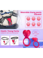 Uzaktan Kumandalı Giyilebilir Panty Vibratör – Çift Uyarım, 10 Mod, Şarjlı, Sessiz, IPX6 - Görsel 5
