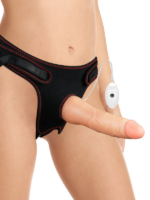 Vibrating Easy Strapon Set 7.5 İnç Belden Bağlamalı - Görsel 3