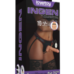 Vibrating Easy Strapon Set  7.5 İnç Belden Bağlamalı Model2