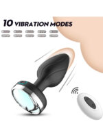 Ycxydr Telefon Kontrollü Titreşimli Anal plug - Görsel 5