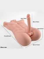 L-Join Gerçekçi 11.3 Kg Yarım Vücut Erkek Penis Mastürbatör - Image 2