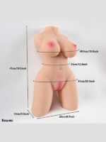 L-Join Gerçekçi 4 Kg Yarım Vücut Vajina Mastürbatör - Image 2