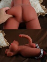 L-Join Gerçekçi 5.5 Kg Brown (Melez) Yarım Vücut Trans Vajina Mastürbatör Dildo - Image 3