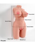 L-Join Gerçekçi 8 Kg Yarım Vücut Vajina Mastürbatör - Image 2