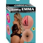 Emma Realistik Vajinalı Şişme Bebek Saçsız