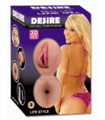 Desire Kızıl Saçlı Realistik Vajinalı Şişme Bebek