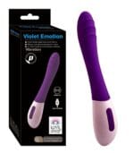 Violet Emotion G Noktası Uyarıcı Vibratör - 12 Fonksiyonlu & USB Şarjlı Mor