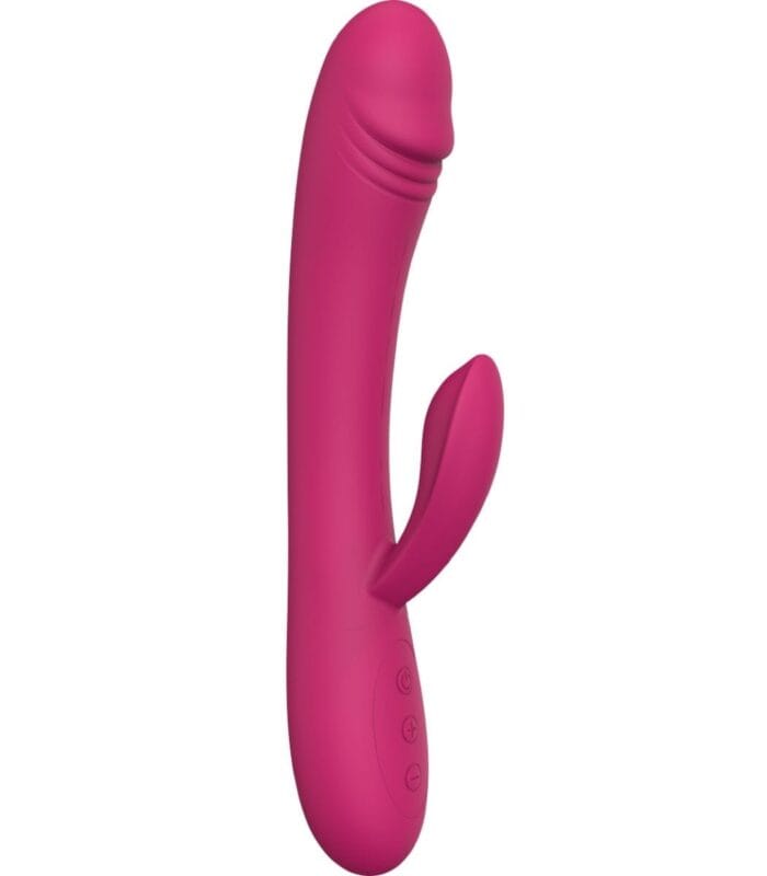Violet Emotion Çift Motorlu Tavşan Vibratör - 12 Fonksiyonlu & USB Şarjlı Pembe - Image 3