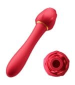 Tinda 20 Fonksiyonlu Gül Tasarımlı Anal-Vajinal Uyarıcı Vibratör - Görsel 4