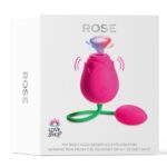 Rose 10 Fonksiyonlu Gül Başlıklı Gnokta Uyarıcı Giyilebilir Vibratör