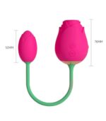 Rose 10 Fonksiyonlu Gül Başlıklı Gnokta Uyarıcı Giyilebilir Vibratör - Görsel 4