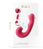 Ella 10 Fonksiyonlu G Noktası ve Dil Titreşimli Vibratör Pembe