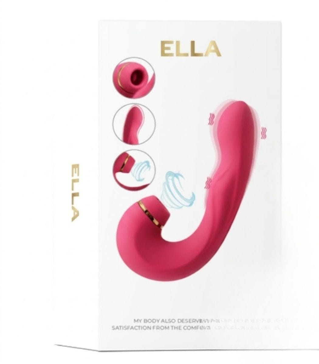 laura-2026-05-11T113430.077.jpg Ella 10 Fonksiyonlu G Noktası ve Dil Titreşimli Vibratör Pembe - Görsel 1