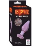 Premium Dolgulu Cam Anal Plug A Kalite