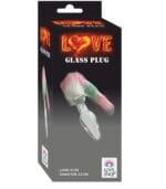 Tüylü Kuyruklu Cam Anal Plug Premium A Kalite